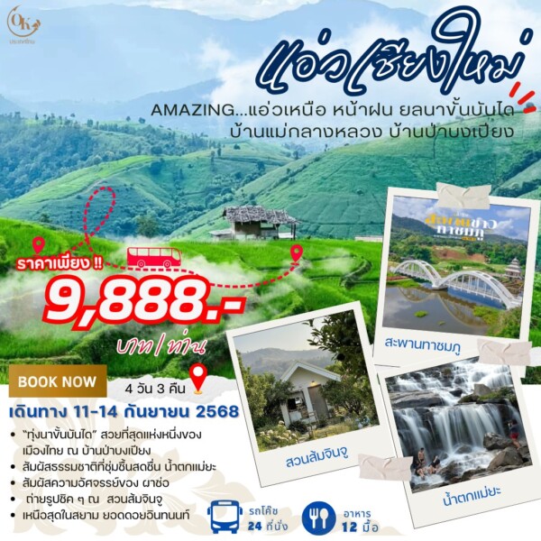 RTS N49 เชียงใหม่ ป่าบงเปียง นาขั้นบันได